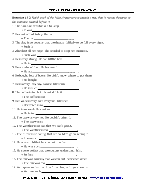 Bài tập tự luận Relative clause